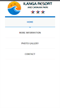 Mobile Screenshot of ilangaresort.com